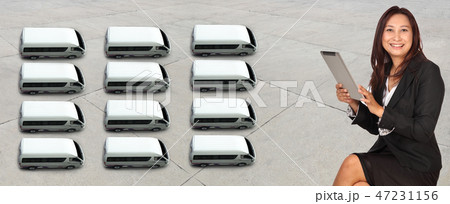 van top view van top view 47231156