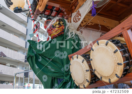 東京都　八王子まつり　山車の居囃子　関東屈指の山車祭り 47232509