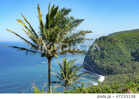 POLOLU VALLEY Look Out,Big Island Hawaii 47233136