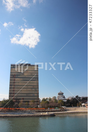 北九州市役所と小倉城 北九州市役所と小倉城 47233327