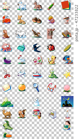 日本語50音イラスト 47233822