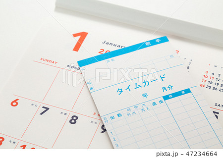 タイムカード タイムカード 47234664