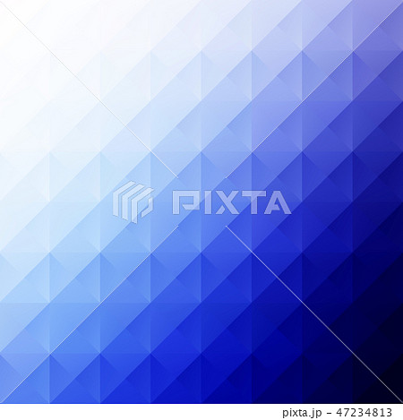 Blue Grid Mosaic Background  47234813