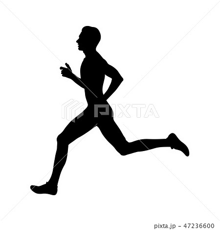 Man Runner Athlete Runningのイラスト素材