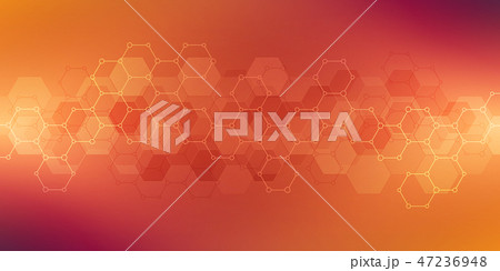 Geometric background texture with molecular structures and chemical engineering. Abstract background Geometric background texture with molecular structures and chemical engineering. Abstract background 47236948