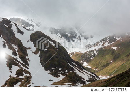 Summer Pass del San Gottardo, Switzerland. Summer Pass del San Gottardo, Switzerland. 47237553