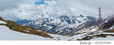 Summer Pass del San Gottardo, Switzerland. 47237554