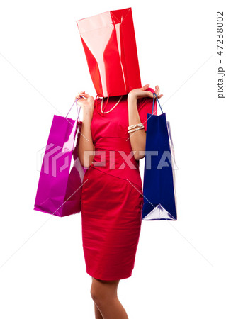 woman and bag woman and bag 47238002