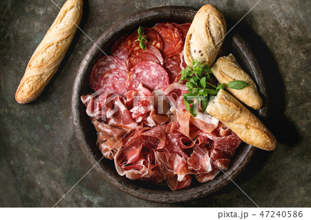Meat assorti plate 47240586