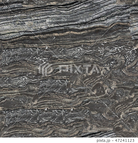 Black marble  background. Seamless square texture, tile ready. 47241123