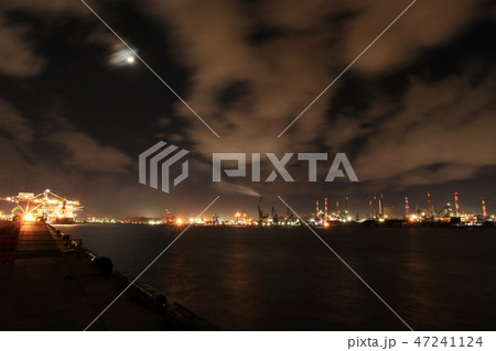 鹿島港の夜景 47241124