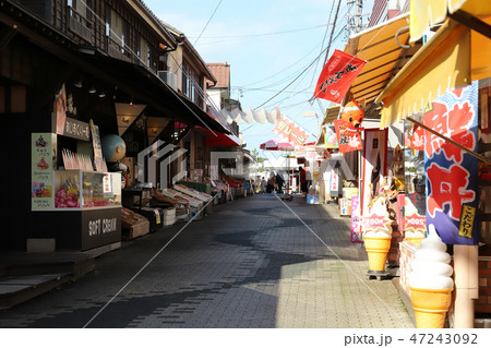 東尋坊 土産物街(福井県 坂井市 三国町) 東尋坊 土産物街(福井県 坂井市 三国町) 47243092