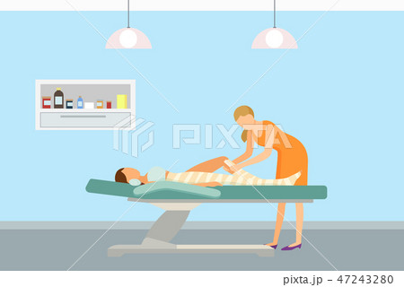 Body Wrap Done by Experienced Specialist Expert 47243280