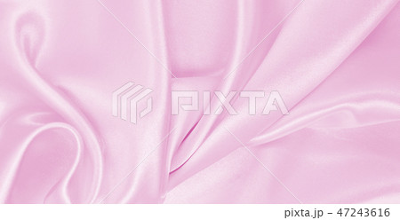 Smooth elegant pink silk or satin texture 47243616