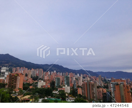 El Poblado neighborhood in Medellin, Colombia El Poblado neighborhood in Medellin, Colombia 47244548