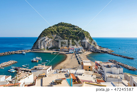 Small village Sant'Angelo on Ischia island, Italy Small village Sant'Angelo on Ischia island, Italy 47245587