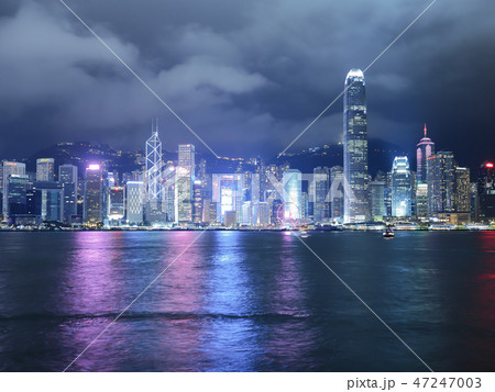 Victoria Harbor at night, Hong Kong / 香港ヴィクトリアハーバー Victoria Harbor at night, Hong Kong / 香港ヴィクトリアハーバー 47247003