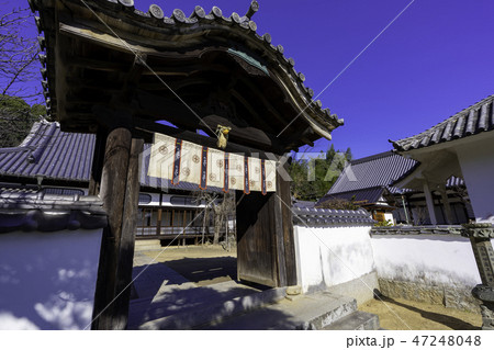 尾道　古寺めぐり　西国寺　西國寺　唐門　持仏堂 47248048