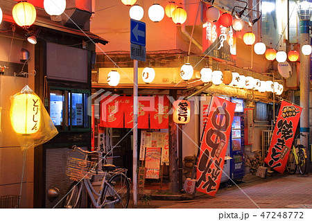 宮崎最大の歓楽街_ニシタチ_宮崎県宮崎市西橘通り_提灯_焼き鳥・焼鳥 宮崎最大の歓楽街_ニシタチ_宮崎県宮崎市西橘通り_提灯_焼き鳥・焼鳥 47248772