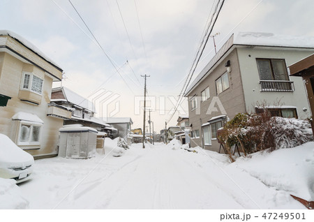 【青森】豪雪地帯の雪国の生活 【青森】豪雪地帯の雪国の生活 47249501