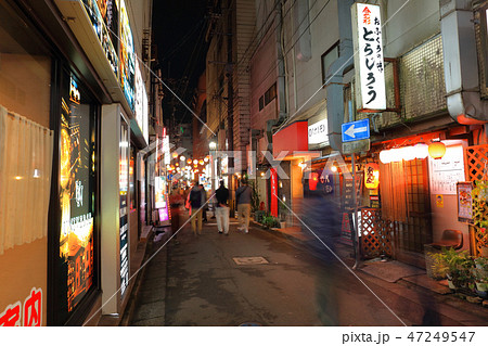 宮崎最大の歓楽街_ニシタチ_宮崎県宮崎市西橘通り（飲み屋街）_提灯 47249547