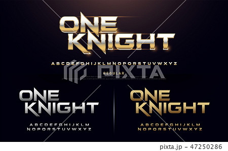 sport modern alphabet fonts. technology typography 47250286