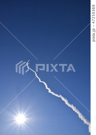 ロケット雲 ロケット雲 47250369