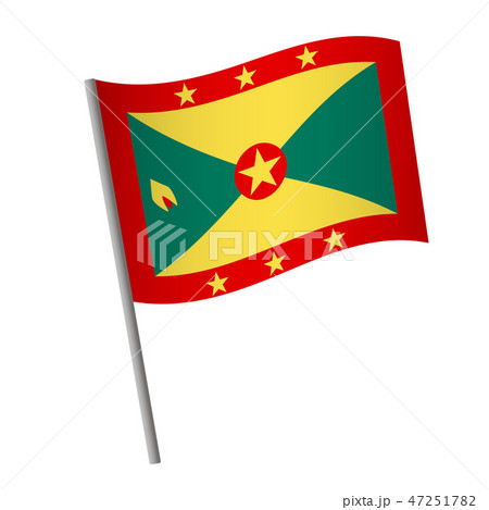 Grenada flag icon. Grenada flag icon. 47251782