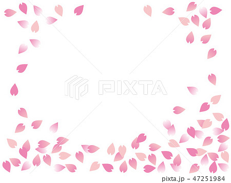 桜吹雪 Cherry Blossom Petalsのイラスト素材 桜吹雪 Cherry Blossom Petalsのイラスト素材