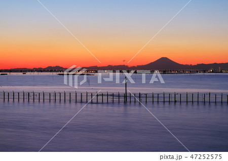 東京湾岸風景(袖ケ浦市) 47252575