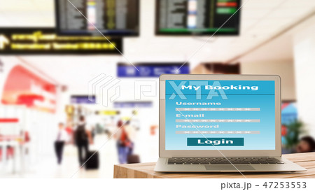 Using laptop booking 47253553