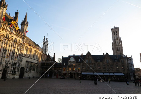 ベルギー王国の古都ブルージュ(Bugge of Belgian kingdom) 47253589