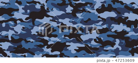 迷彩パターン-シームレス 47253609