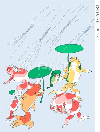 国芳の金魚ずくしーにはかあめ 47253634
