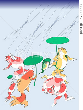 国芳の金魚ずくしーにはかあめ 47253635