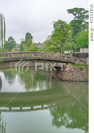 倉敷市 美観地区中橋の風景 倉敷市 美観地区中橋の風景 47253919