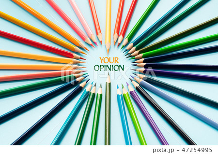 Your opinion matters. group of color share opinion Your opinion matters. group of color share opinion 47254995