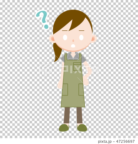 呆れてる主婦　何を言っているかわからない 47256697