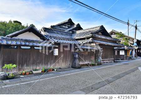 中山道 柏原宿の町並み 中山道 柏原宿の町並み 47256793