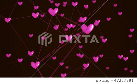 Social network heart love connection structure. Social network heart love connection structure. 47257591
