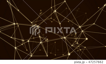 Abstract futuristic molecule network structure. 47257662