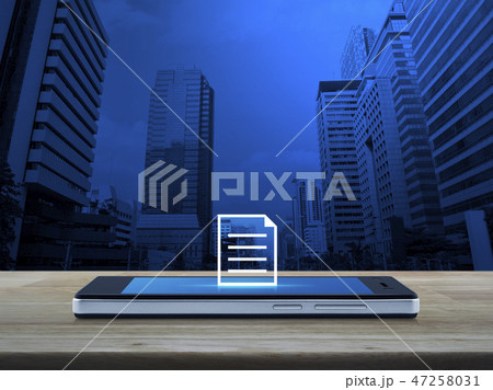 Business communication online concept 47258031