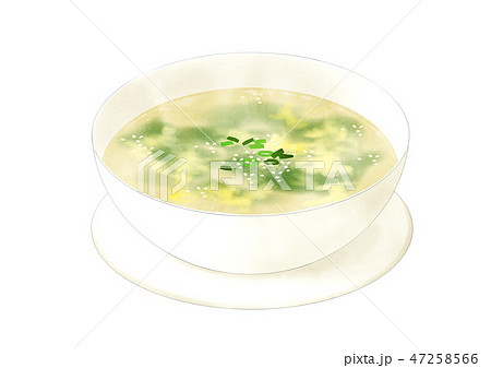 中華スープのイラスト素材