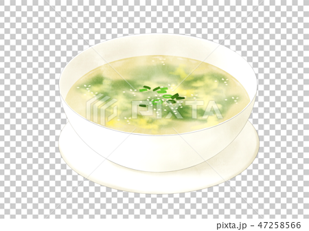中華スープのイラスト素材