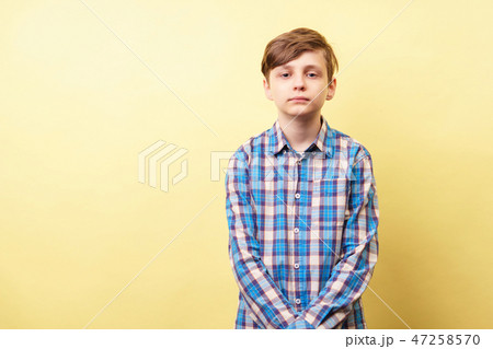 exhaustion, prostration, fatigue. tired boy  47258570