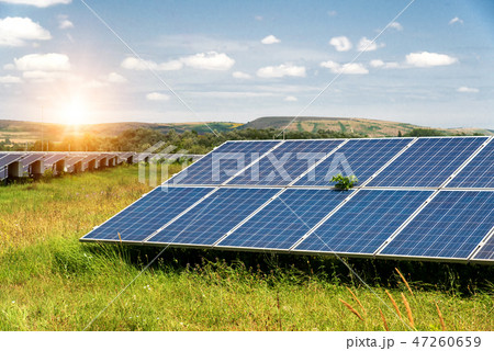 Solar panel, photovoltaic Solar panel, photovoltaic 47260659