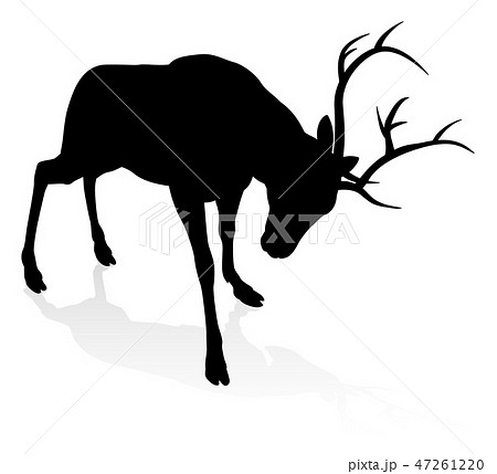 Deer Animal Silhouette Deer Animal Silhouette 47261220