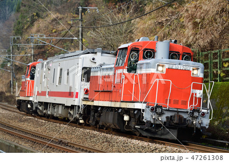 DE10型機関車による事業用列車 47261308