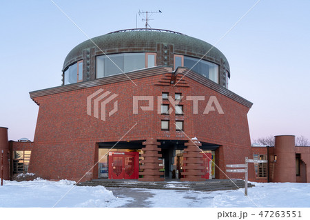 冬の釧路湿原展望台 冬の釧路湿原展望台 47263551