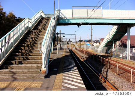 成田線水郷駅のホーム(2) 成田線水郷駅のホーム(2) 47263607